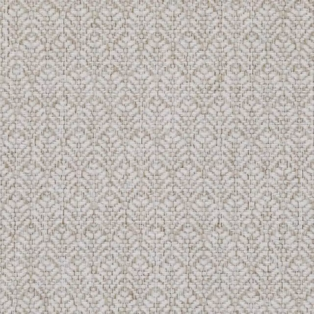 HOUSE Llewelyn-Bowen Oak Leaf Woven Fabric Chalk in Beige