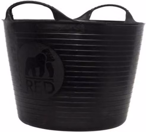 Red Gorilla Flexible Tub in Black, Large