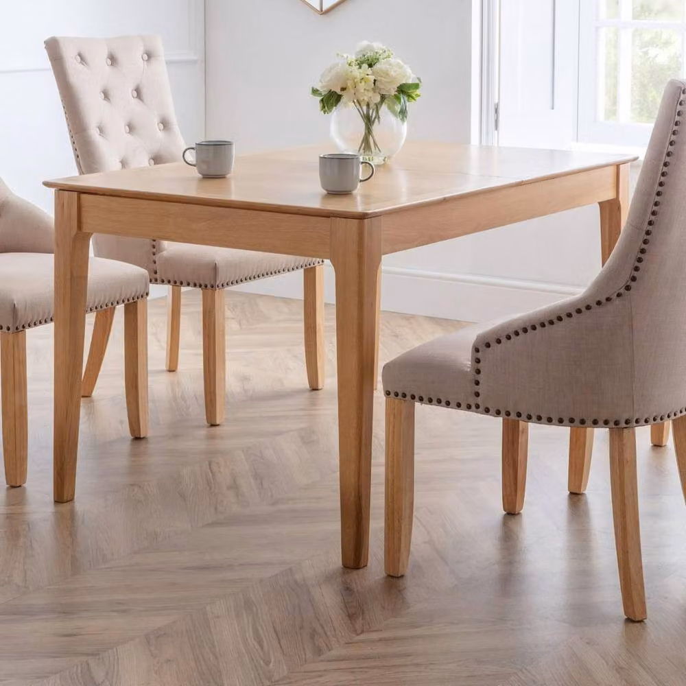 Cheshire Cotswold 90cm Extending Oak Dining Table in Brown – 2