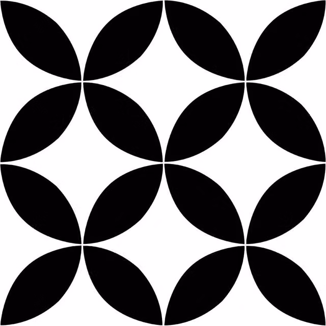 Fine Decor Starlight Art Deco Self-Adhesive Vinyl Floor Tiles, Black, 0.93sqm (10 Pack)