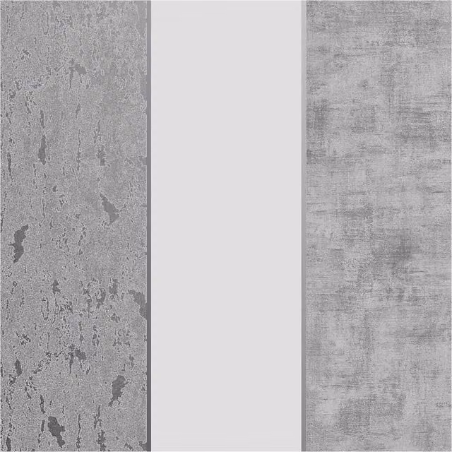 Superfresco Grey Milan Suede Effect Striped Wallpaper, Matt Finish, Width: 52 cm