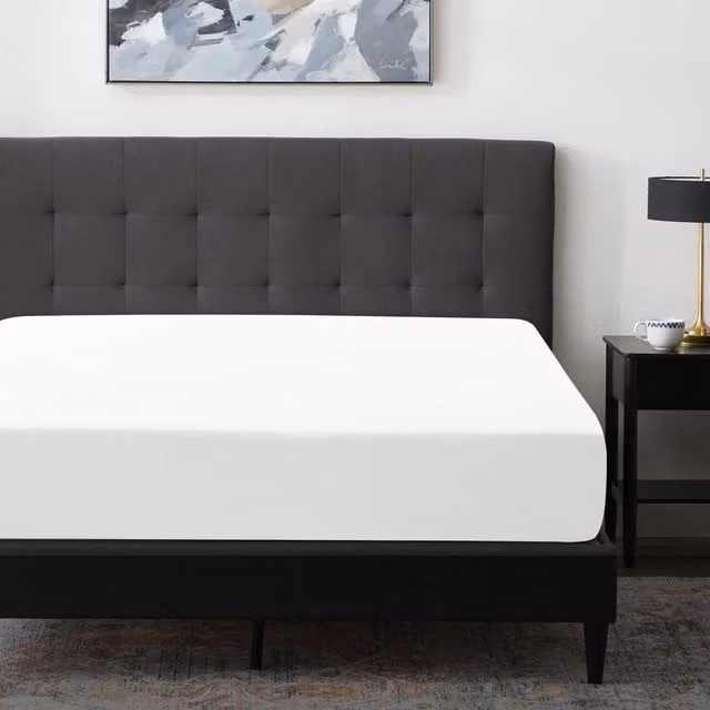 Cotton Passion Waterproof and Breathable Allergy-Friendly Fitted Sheet, White, 90 x 200 cm