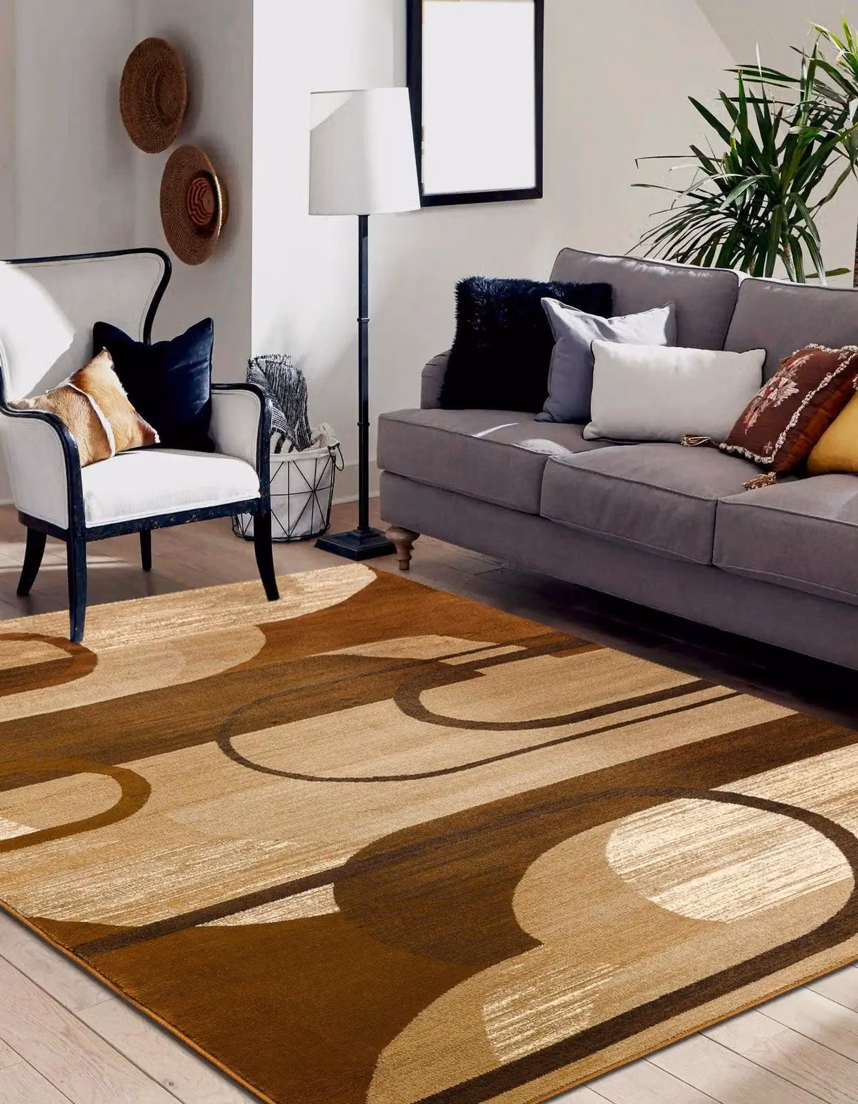 RugsX Royal Vintage Rug in Brown, W/D: 150 x 230 cm – 4
