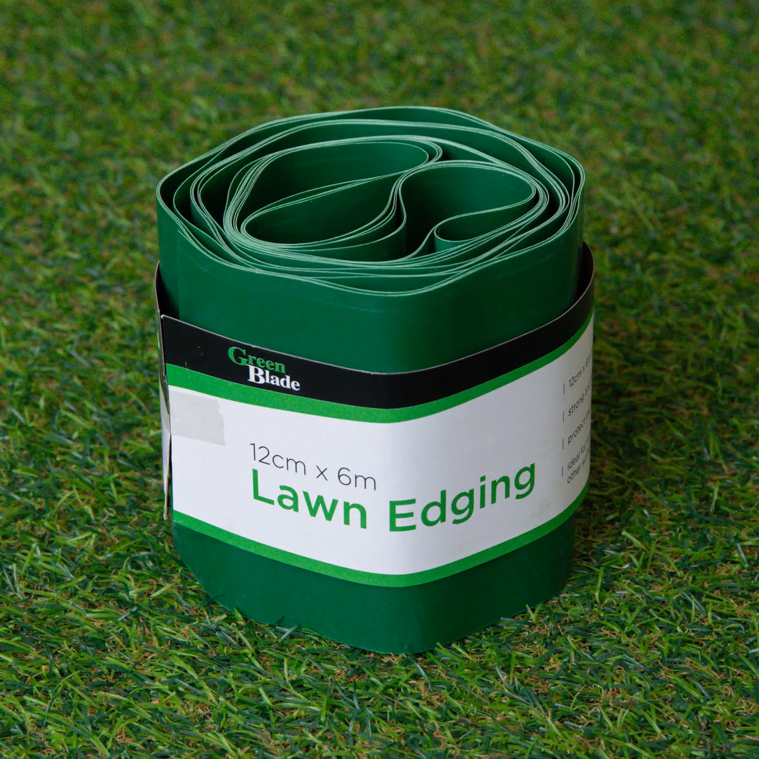 Samuel Alexander Green Plastic Corrugated Lawn Garden Edging Border, 12cm x 6m – 4