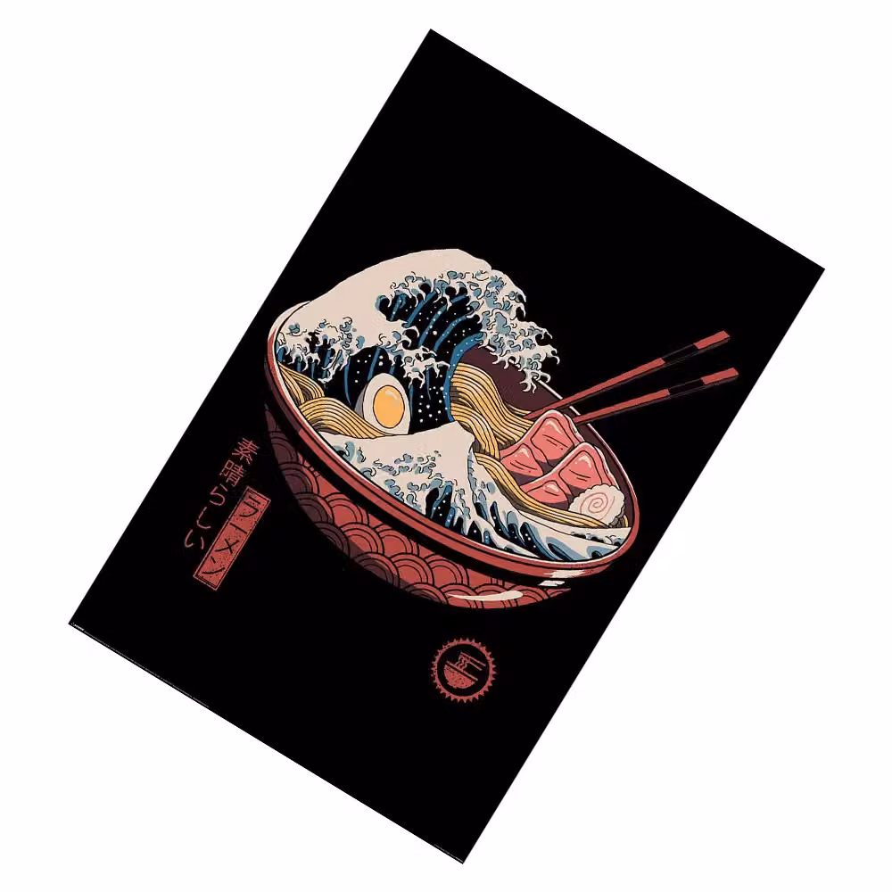 Vincent Trinidad Great Ramen Wave Maxi Multicolour Paper Poster – 2