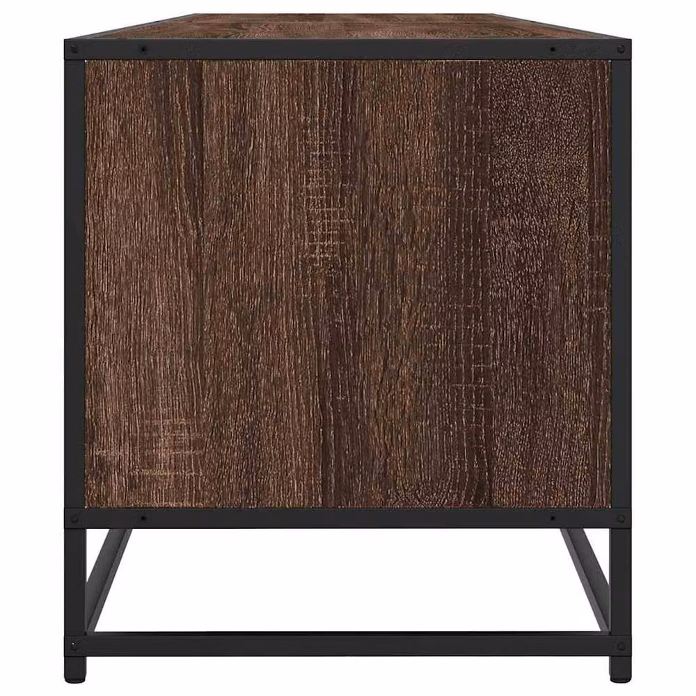Berkfield Home Brown Oak TV Cabinet W/D/H: 180.5 x 40 x 46 cm – 3