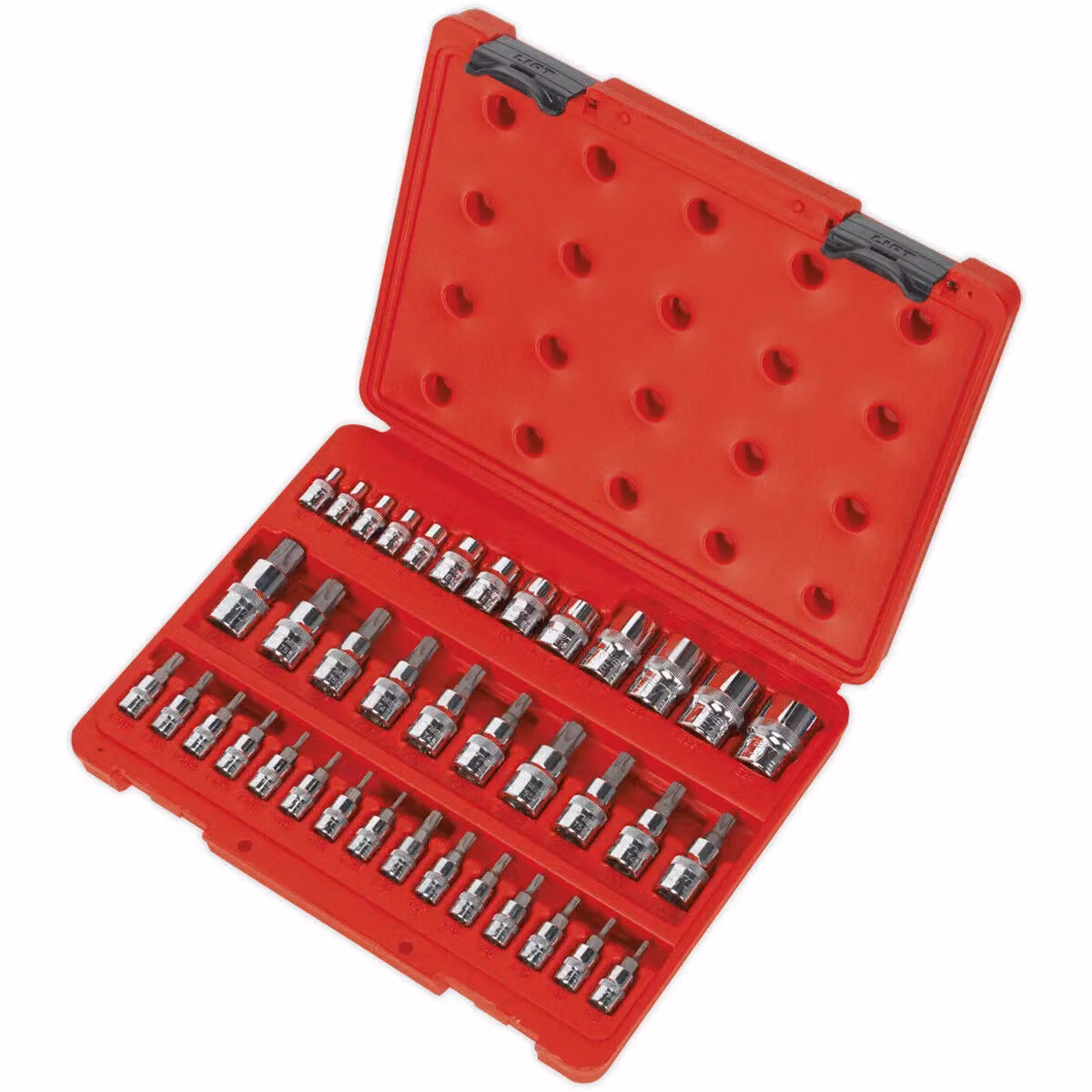 Loops 38pc TRX Star Socket and Security Bit Set in Multicolour Chrome Vanadium Steel – 2