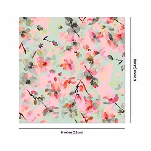 Tuttle Publishing Origami Cherry Blossoms Paper Pack Book with 256 Double-Sided Folding Sheets and 16 Multicolour Patterns – 1