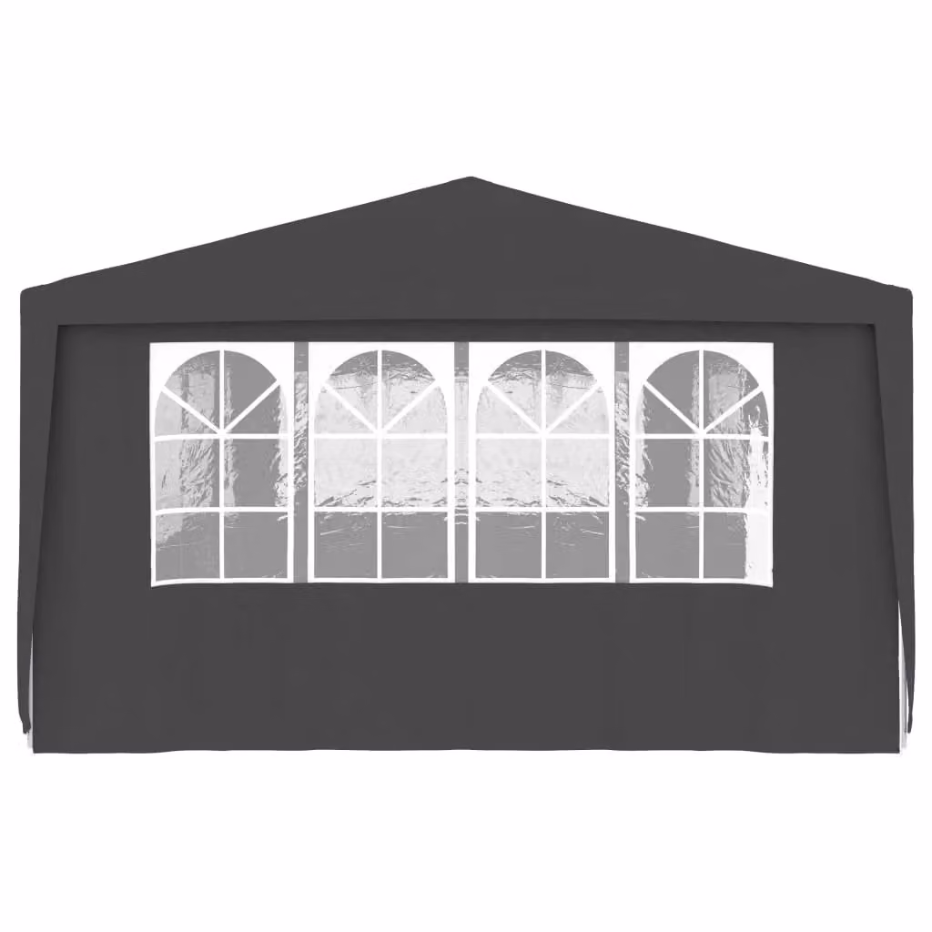 Berkfield Home Professional Party Tent with Side Walls, Anthracite and Black, 4 x 9 m – 3