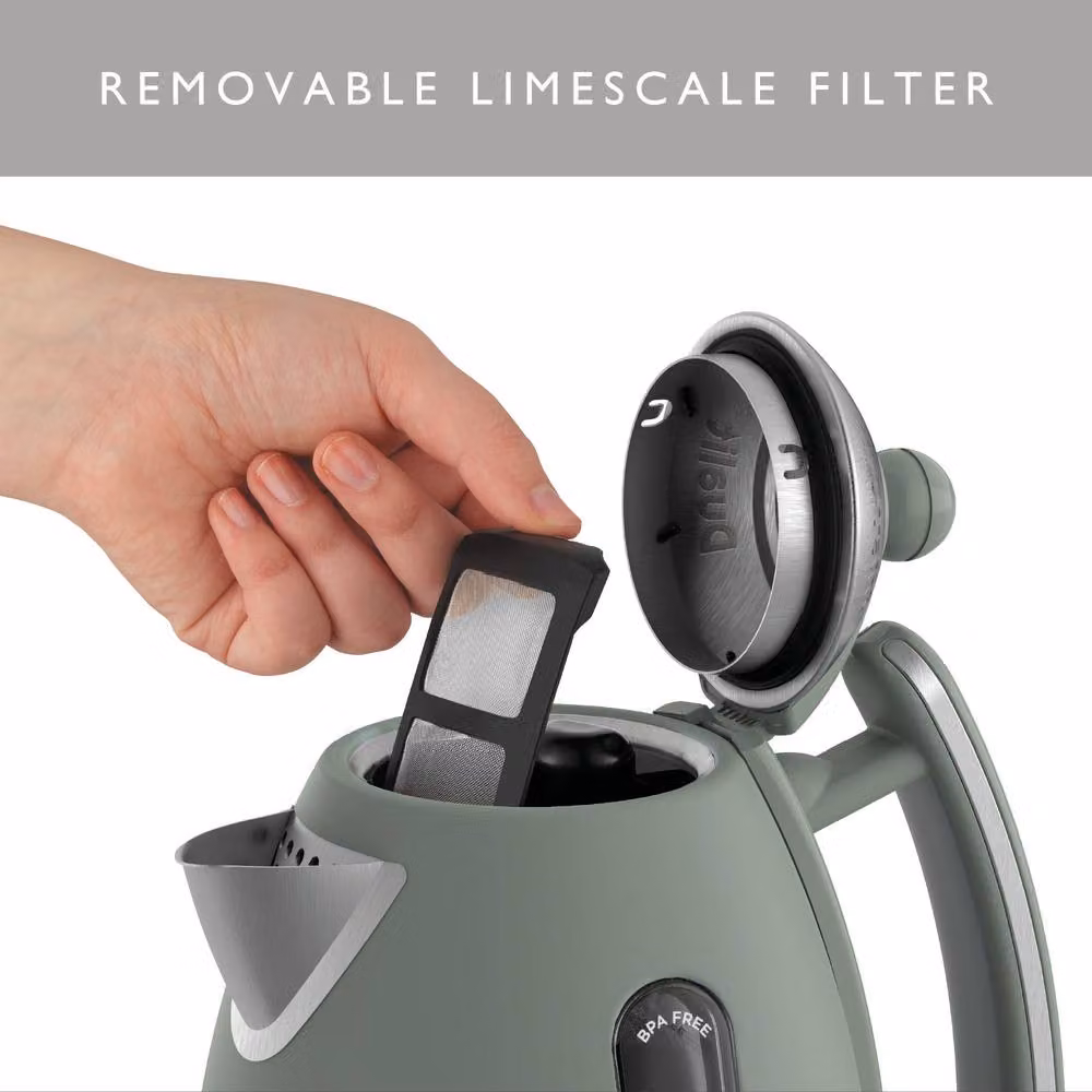 Dualit Lite Jug Kettle in Green, 1.5 l – 4