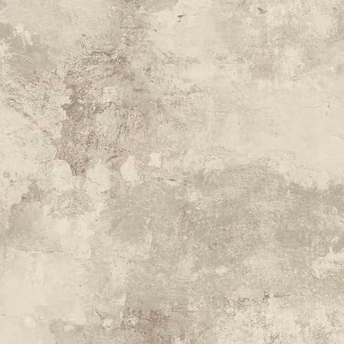 Grandeco A63102 Non-Woven Pre-Pasted Wallpaper in Plain Beige Grey Industrial Cracks Look