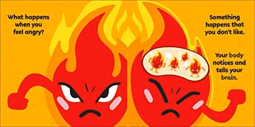 DK First Emotions: I Feel Angry Board Book – 4