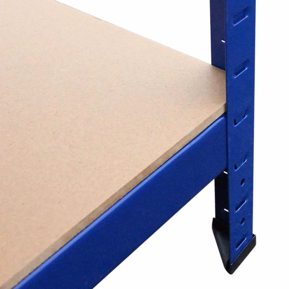 Monstershop 9 x T-Rax Blue Metal and MDF Racking Units, Black, W/D/H: 90 x 45 x 180 cm – 3