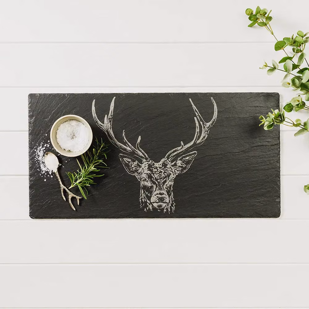 Selbrae House Slate Table Runner in Grey Anthracite – 2