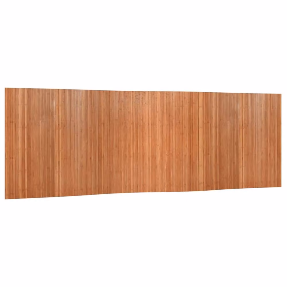 Berkfield Home Brown Bamboo Striped Room Divider W: 600 cm, H: 165 cm – 2