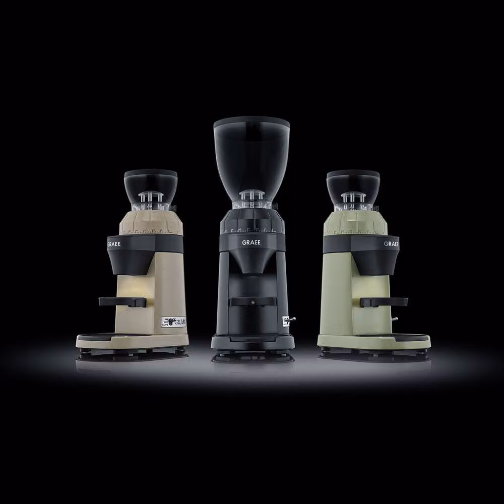 Graef EliteGrindX Electric Conical Burr Coffee Grinder with 40 Settings and LED Display in Light Beige and Stainless Steel – 4