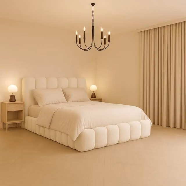 Desire Deco Alice Ottoman Storage Bed Frame with Lift-Up Base in Beige, W/D/H: 120 x 200 x 145 cm