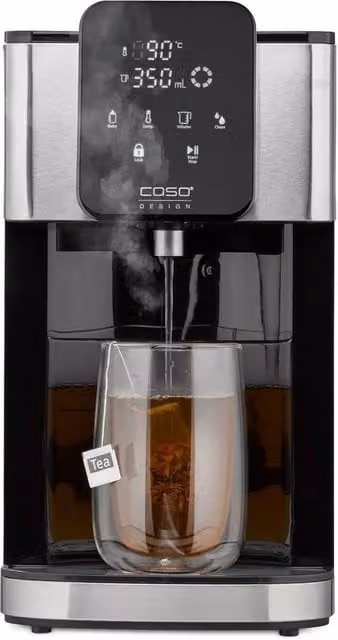 Caso Design HW 1660 Turbo Instant Hot Water Dispenser with 4L Tank and Limescale Filter, Black
