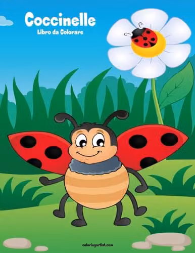 Coccinelle Libro da Colorare 1: Volume 1 Colouring Book for Children by Createspace, Multicolour