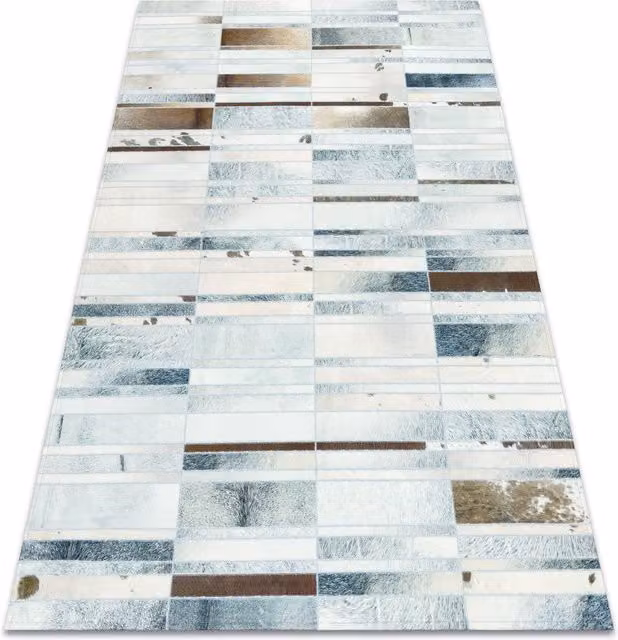 RugsX Patchwork Rug in Beige and Multicolour, W: 160 cm, D: 230 cm