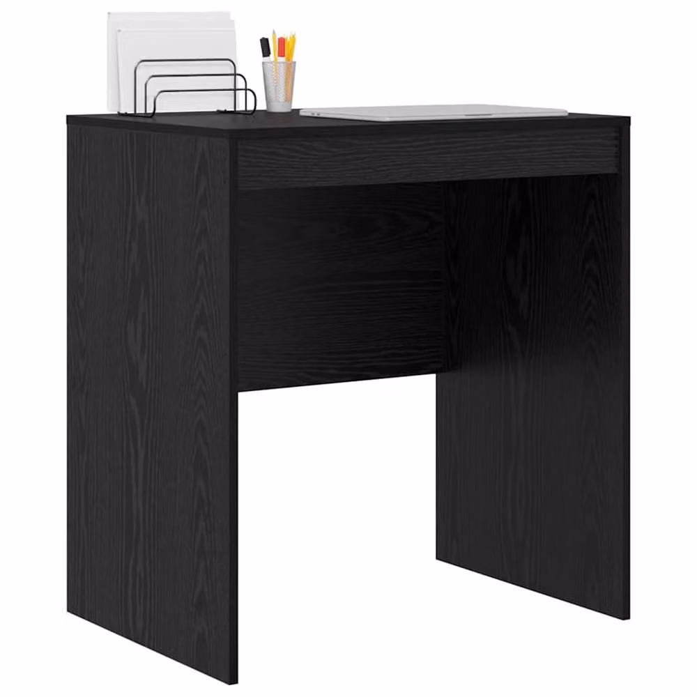 Berkfield Home Modern Writing Desk in Black Oak, W/D/H: 70 x 50 x 76 cm – 3