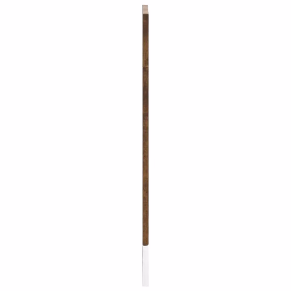 Berkfield Home Dishwasher Panel Porto Smoked Oak in Brown, W: 45.0 cm, H: 67.0 cm – 4