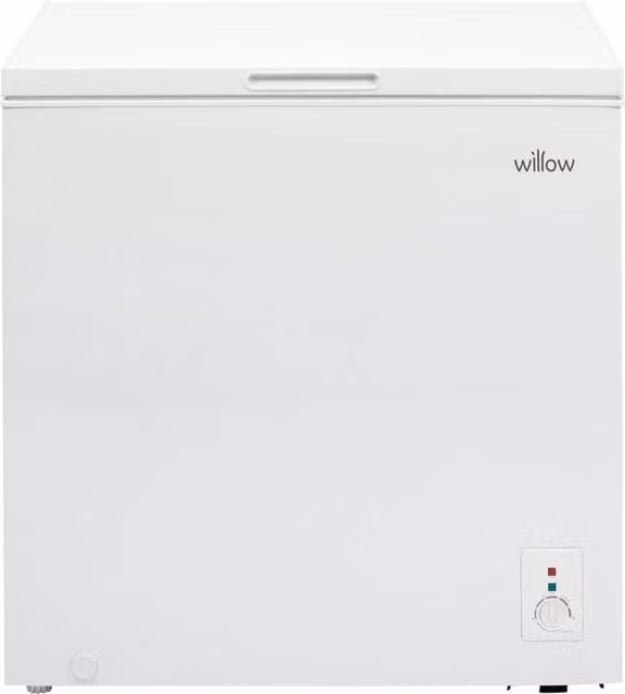 Willow 199L Freestanding Chest Freezer in White – 1