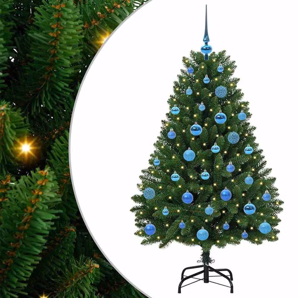 Berkfield Home Artificial Green Christmas Tree with Stand, Height: 150 cm – 2