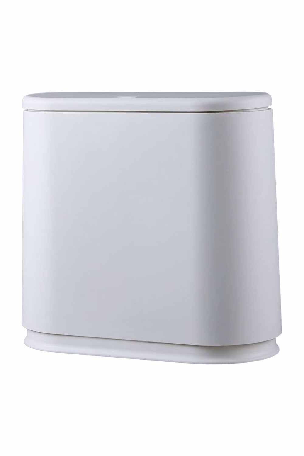 Garden Sanctuary 10L Narrow Touch Trash Bin with Odour Filter in Grey or White