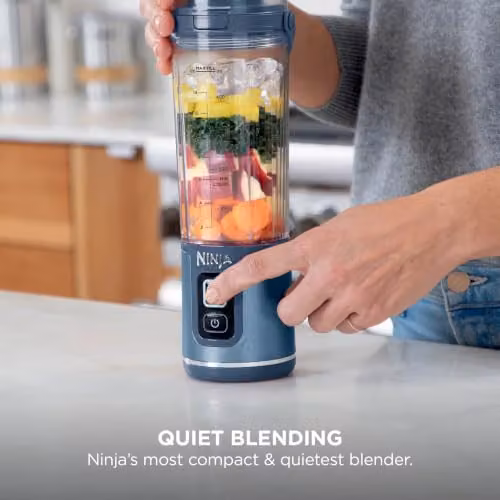 Ninja Blast Cordless Portable Blender BC151UK in Blue, 0.53 l – 8