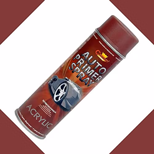 Sola Red Primer Spray Paint Aerosol 500ml Quick Drying Anti Corrosive Undercoat – 4
