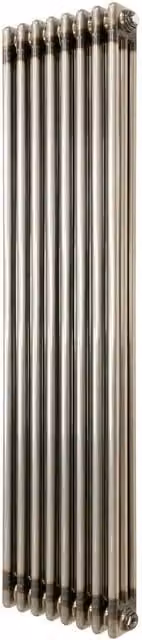 Monstershop Traditional 3 Column Steel Radiator in Silver, H 150 cm x W 38 cm x D 3.8 cm – 1