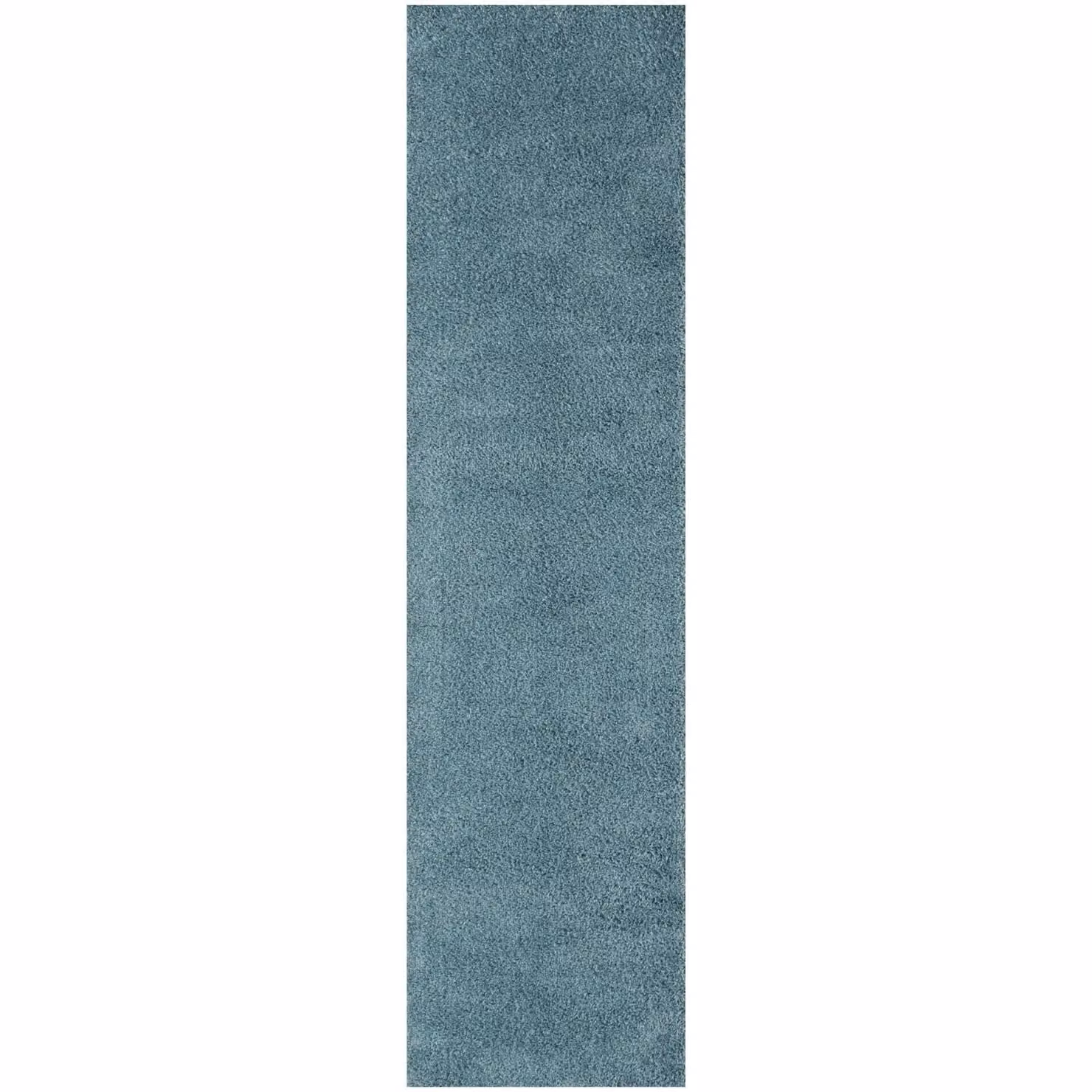 THE RUGS Soft Plain High Pile Shaggy Rug for Living Room or Bedroom in Duck Egg Blue, W: 160 cm, L: 230 cm – 3