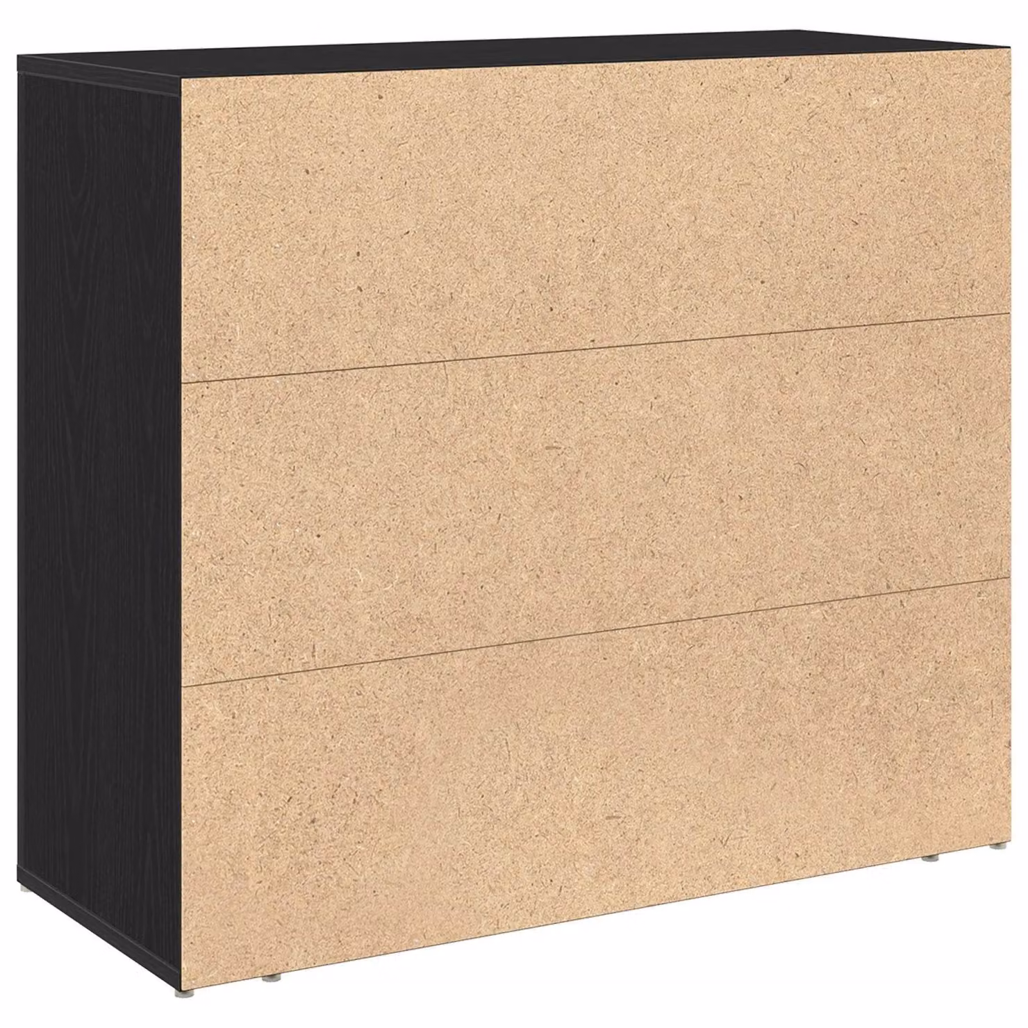 Berkfield Home Black Oak Sideboard, W/D/H: 80 x 33 x 70 cm – 4