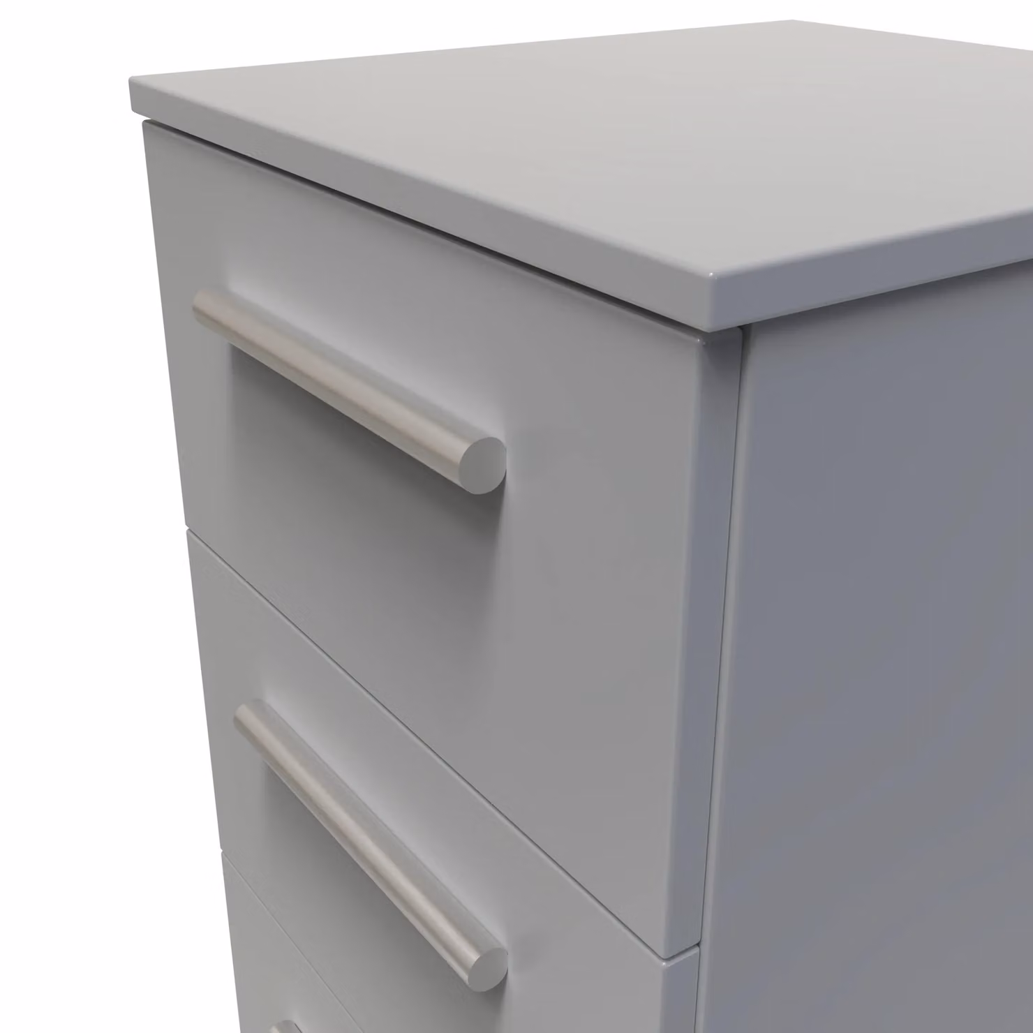 Ready Assembled 2 U Trent 3 Drawer Bedside Table in Dark Grey – 3