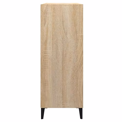 vidaXL Sonoma Oak Sideboard Console and Storage Cabinet in Brown – 3