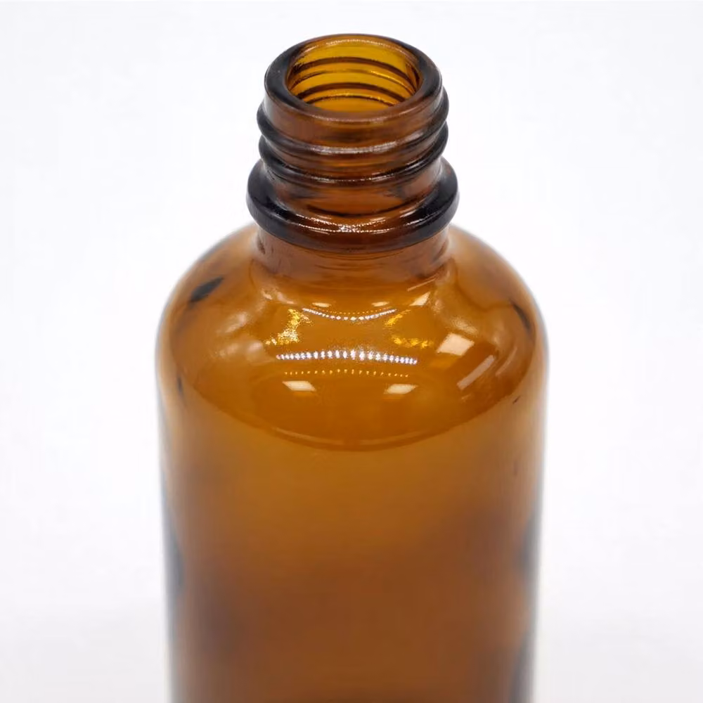 KDMD 50ml Amber Glass Bottles for Essential and Fragrance Oils with Lids in Brown – 2