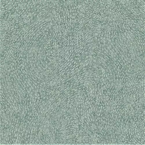 Grandeco Santiago Swirled Stitch Textured Blown Vinyl Wallpaper, Green, Beige and Grey