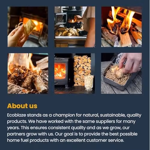 Ecoblaze 400 Natural Wood Firelighters, 2 x 200 Count Box, Odourless Long Burning Starters for Log Burners, Fire Pits and BBQs – 5
