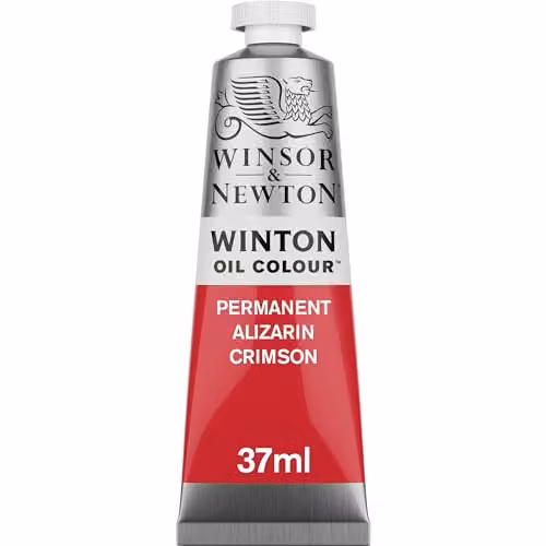 Winsor & Newton Winton Oil Colour Alizarin Crimson, 37ml – 2