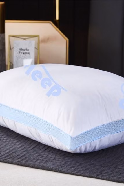 Ezysleep Medium Support Breathable Air Flow Memory Foam Pillow in White – 1