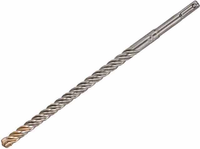 IRWIN Speedhammer Quad Carbide Tipped Masonry Drill Bit in Silver and Multicolour