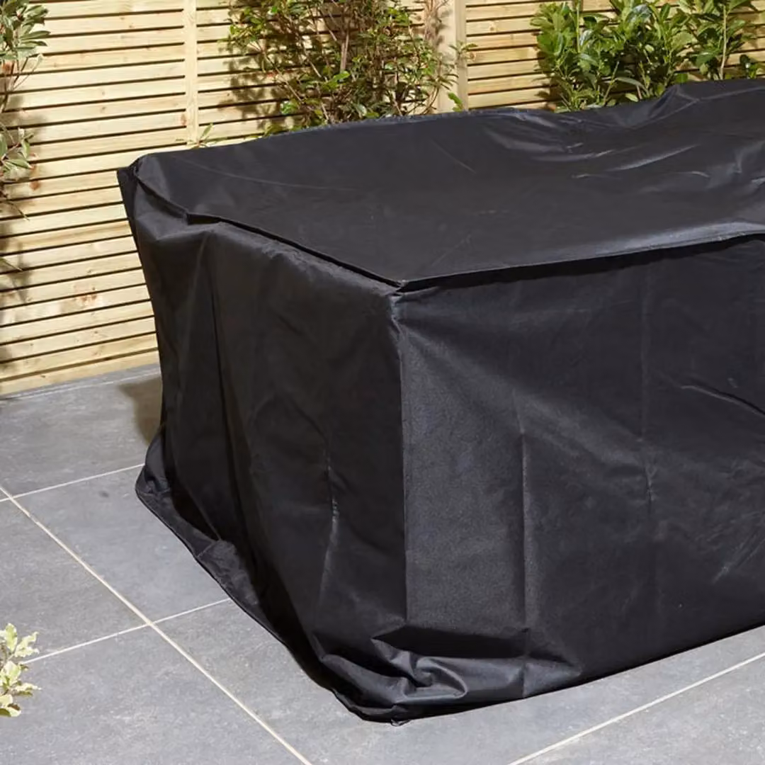 Rowlinsons Rectangular Furniture Cover, Black, W: 85 cm, D: 80 cm, H: 125 cm – 2