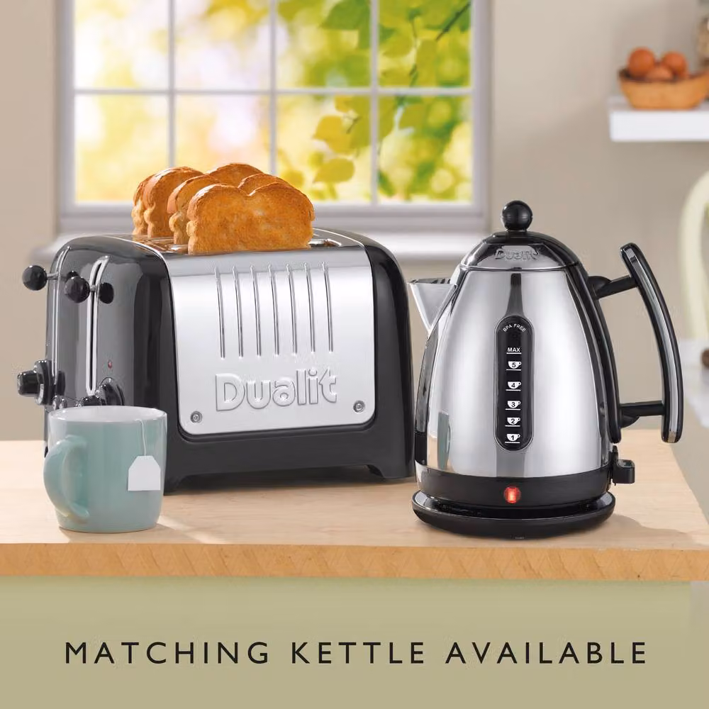 Dualit 4 Slot Lite Toaster in Black – 5