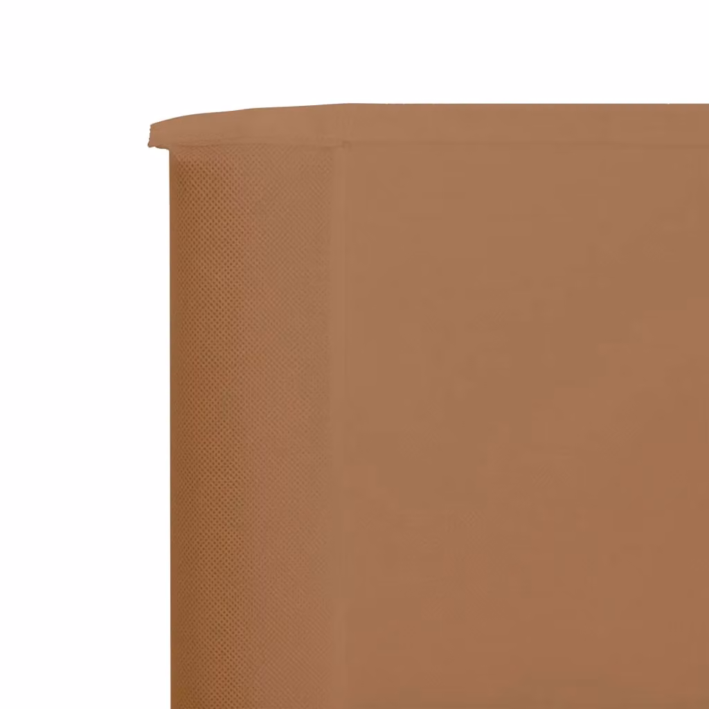 Berkfield Home 3-Panel Fabric Wind Screen, W: 400 cm, H: 80 cm, Beige – 3