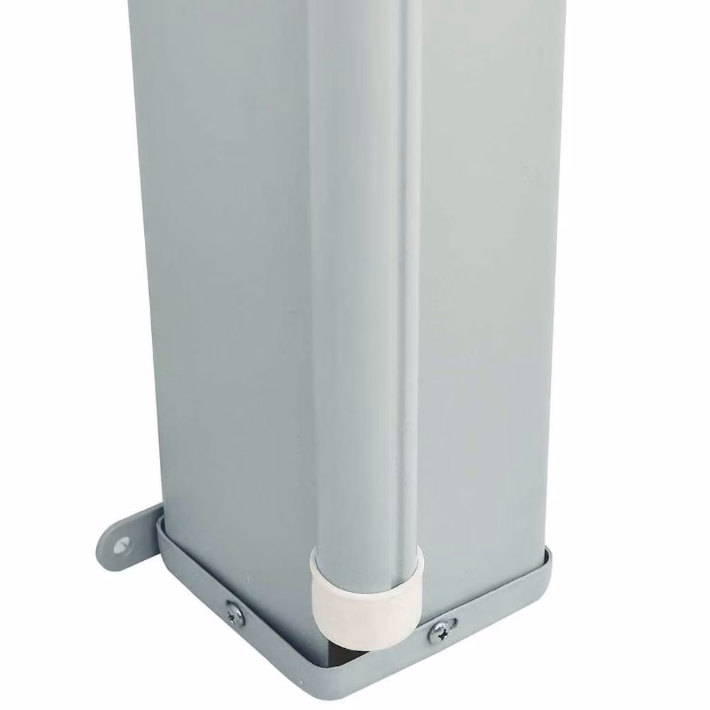 Berkfield Home Patio Retractable Side Awning in Beige, W/H: 117 x 600 cm