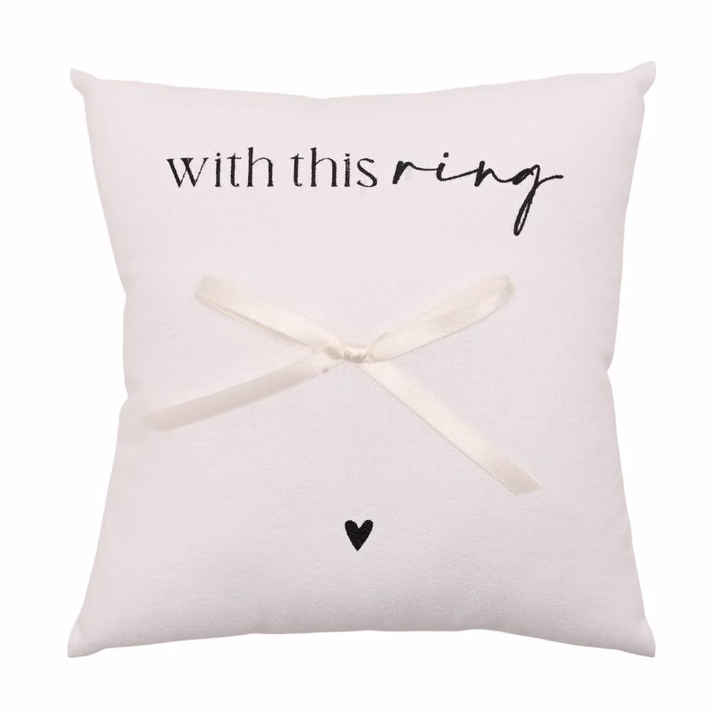 Amore by Juliana White Wedding Ring Cushion – 2