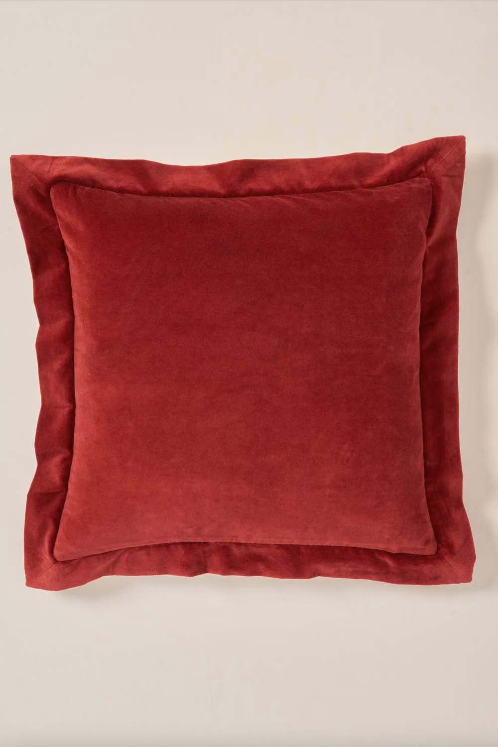 Truly Velvet Square Cushion Cover in Red, W/D/H: 50 x 50 x 50 cm – 2
