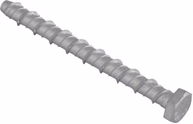 Forgefix Lightning Bolt Hex Head M10 x 100mm Silver Bag of 10