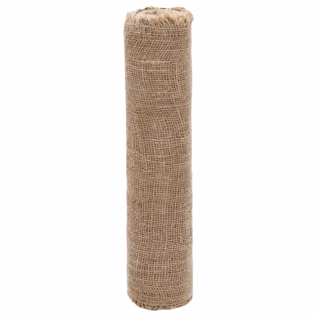 Berkfield Home Rustic Jute Table Runner Roll, Beige and Multicolour, W: 0.5 m x L: 10 m – 2